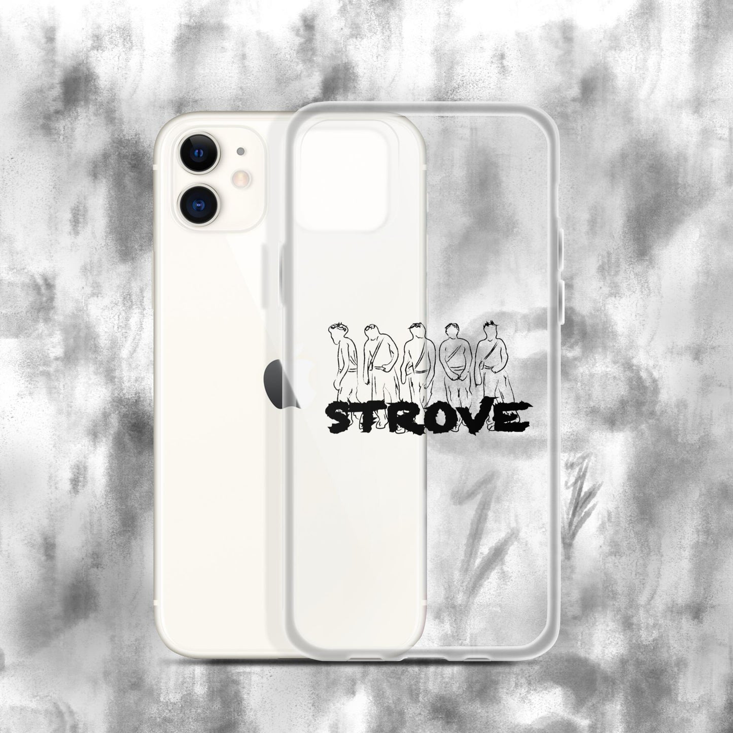 iPhone Case - Clear Black