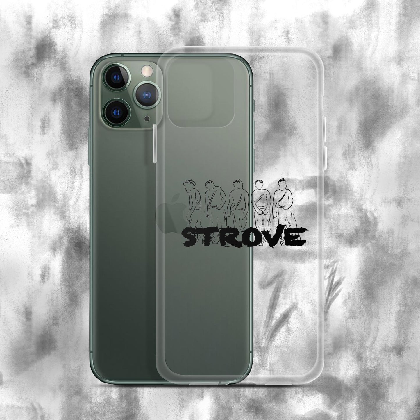 iPhone Case - Clear Black