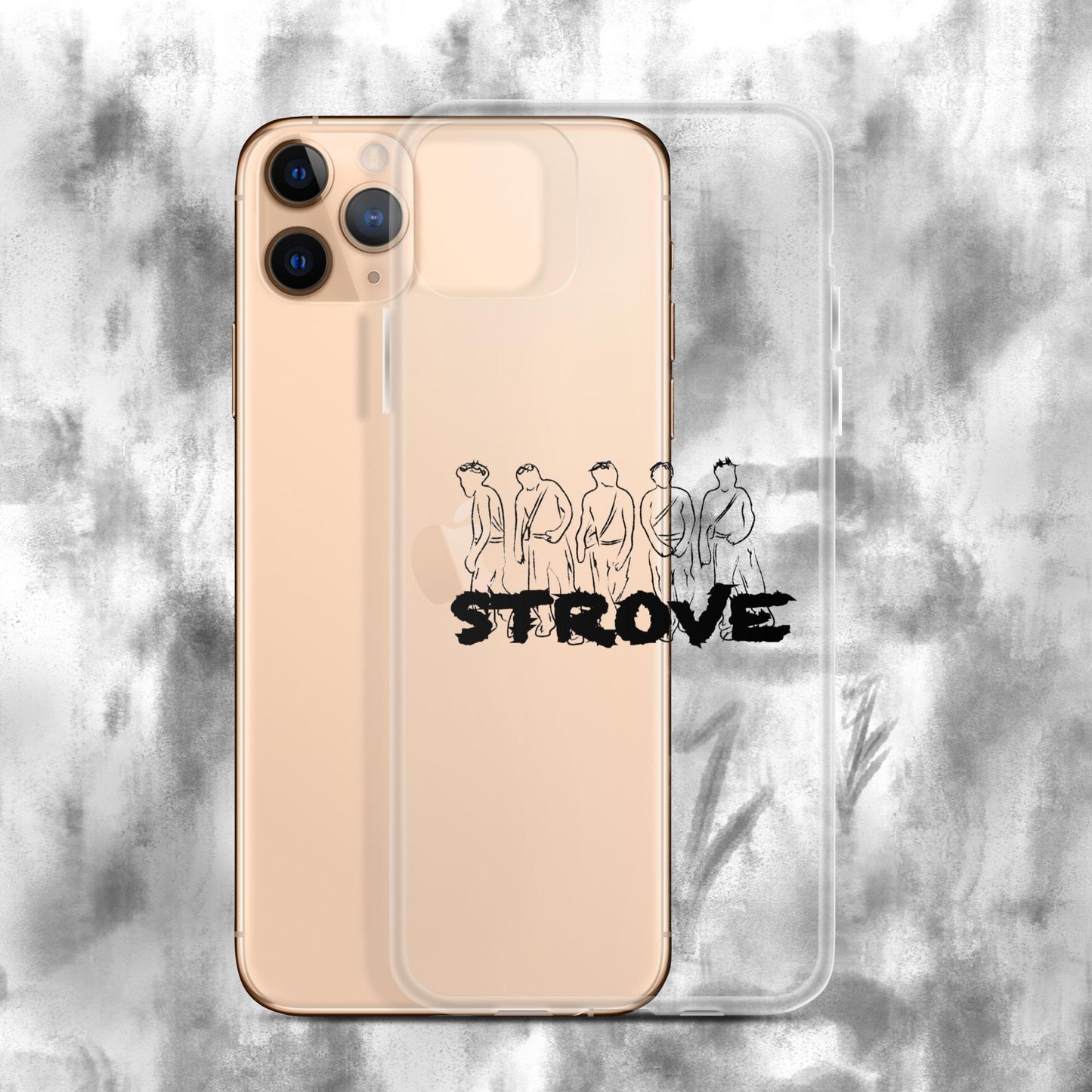 iPhone Case - Clear Black