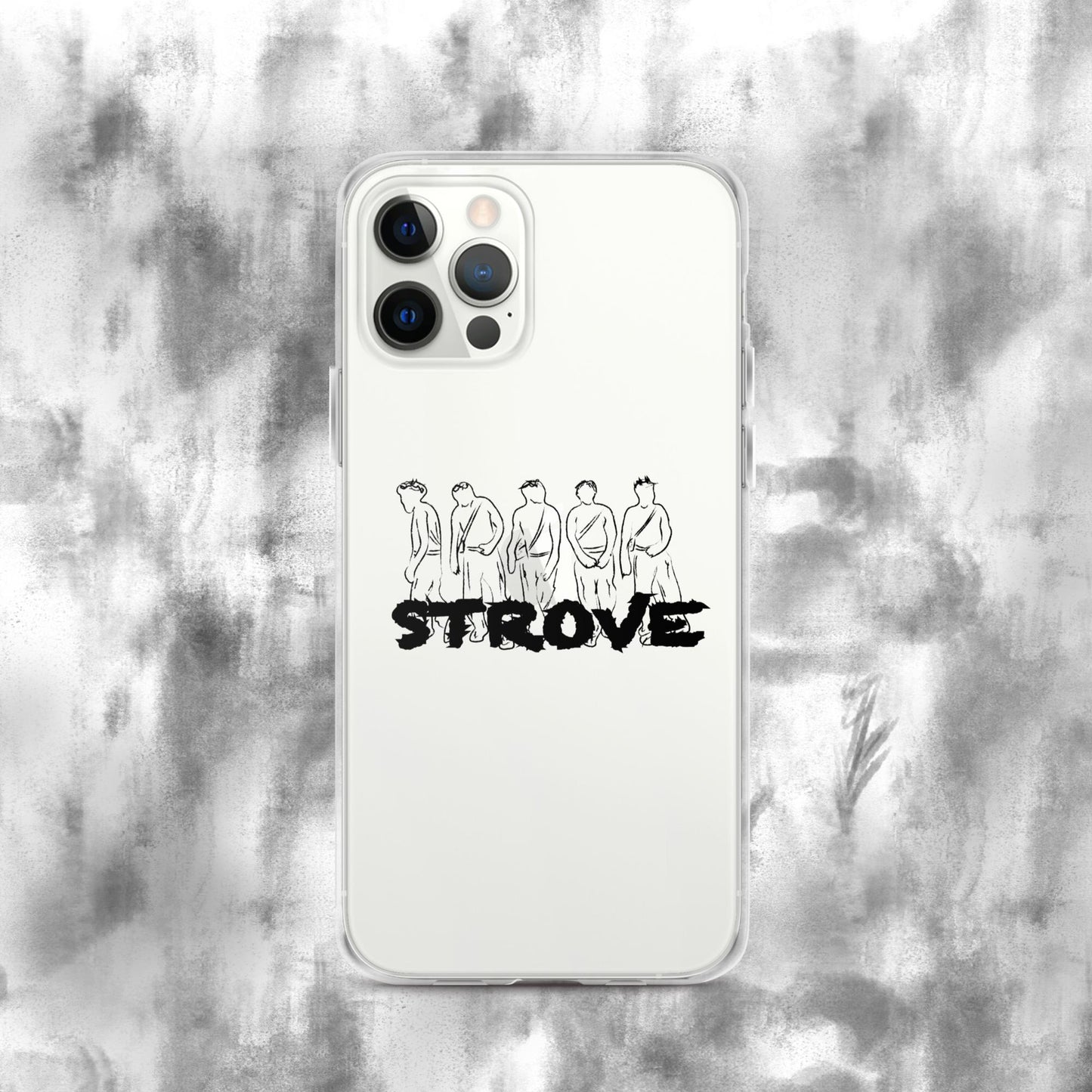 iPhone Case - Clear Black