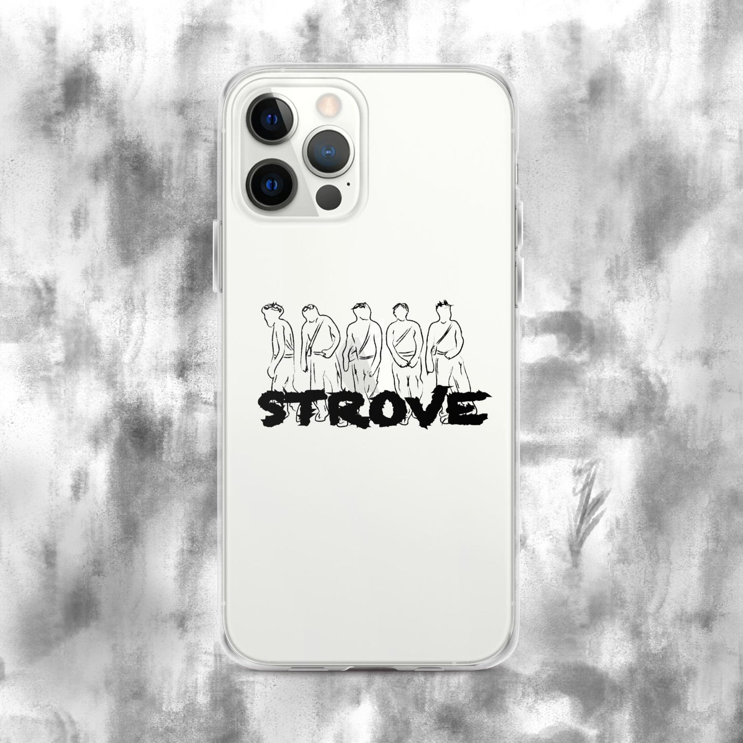 iPhone Case - Clear Black