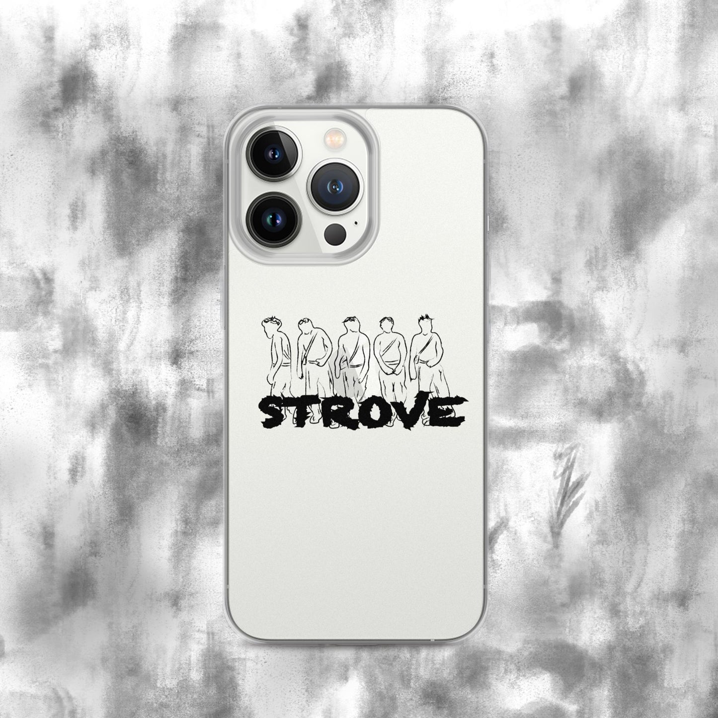 iPhone Case - Clear Black