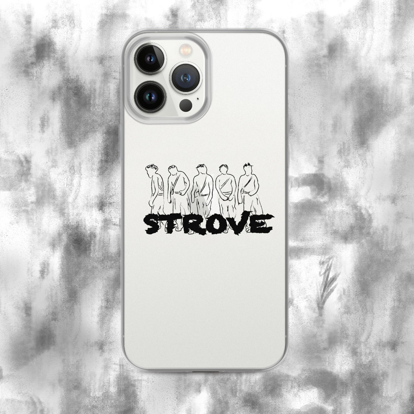 iPhone Case - Clear Black