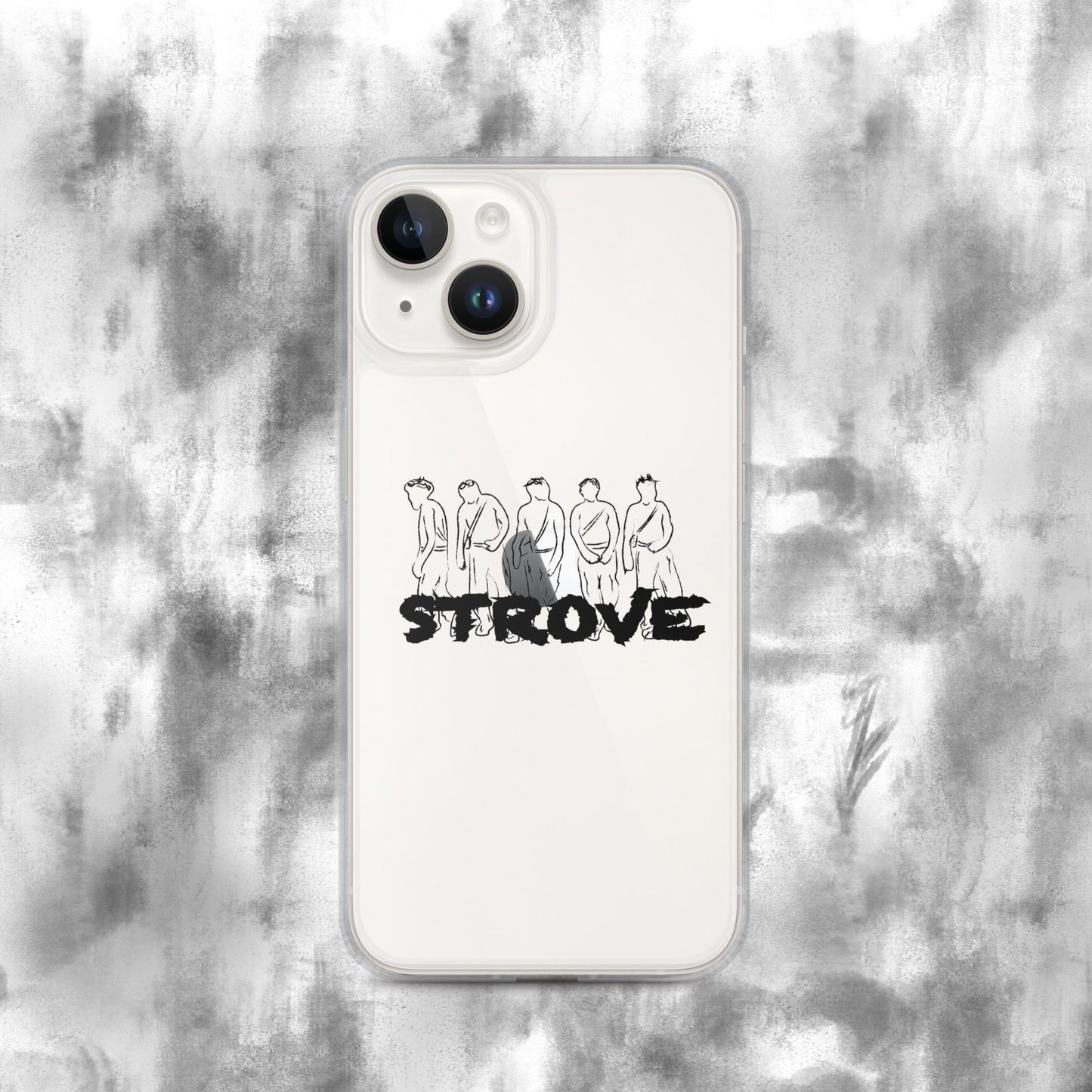 iPhone Case - Clear Black