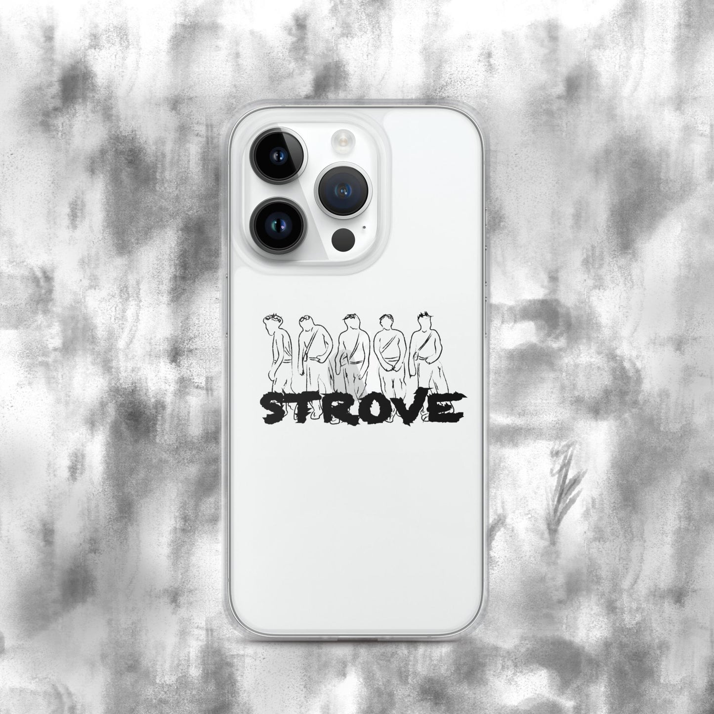 iPhone Case - Clear Black