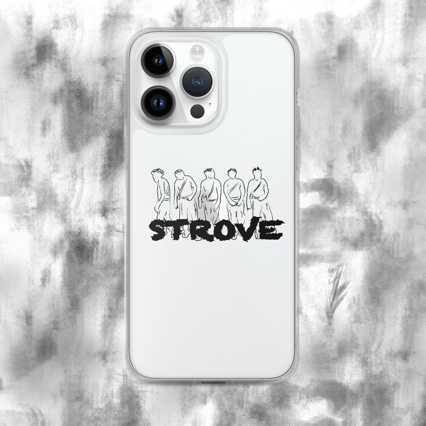 iPhone Case - Clear Black