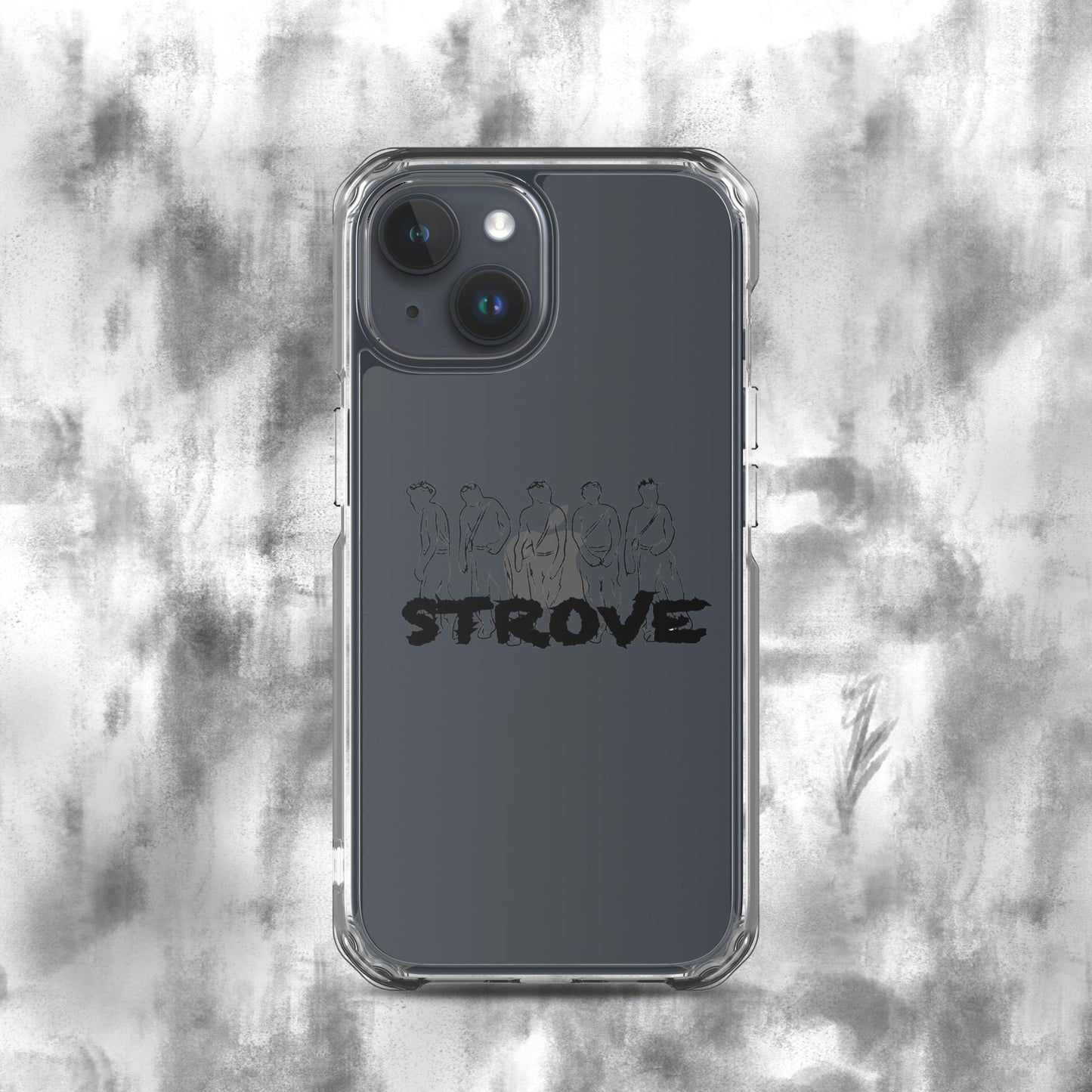 iPhone Case - Clear Black