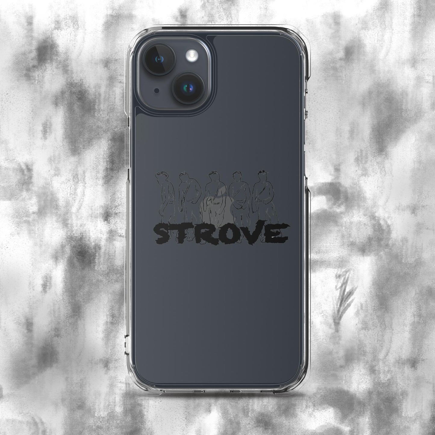 iPhone Case - Clear Black