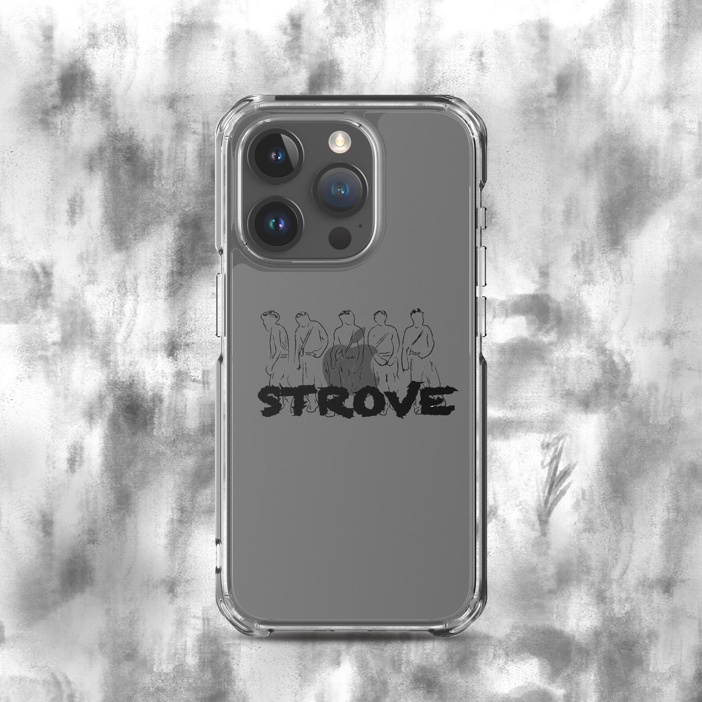 iPhone Case - Clear Black