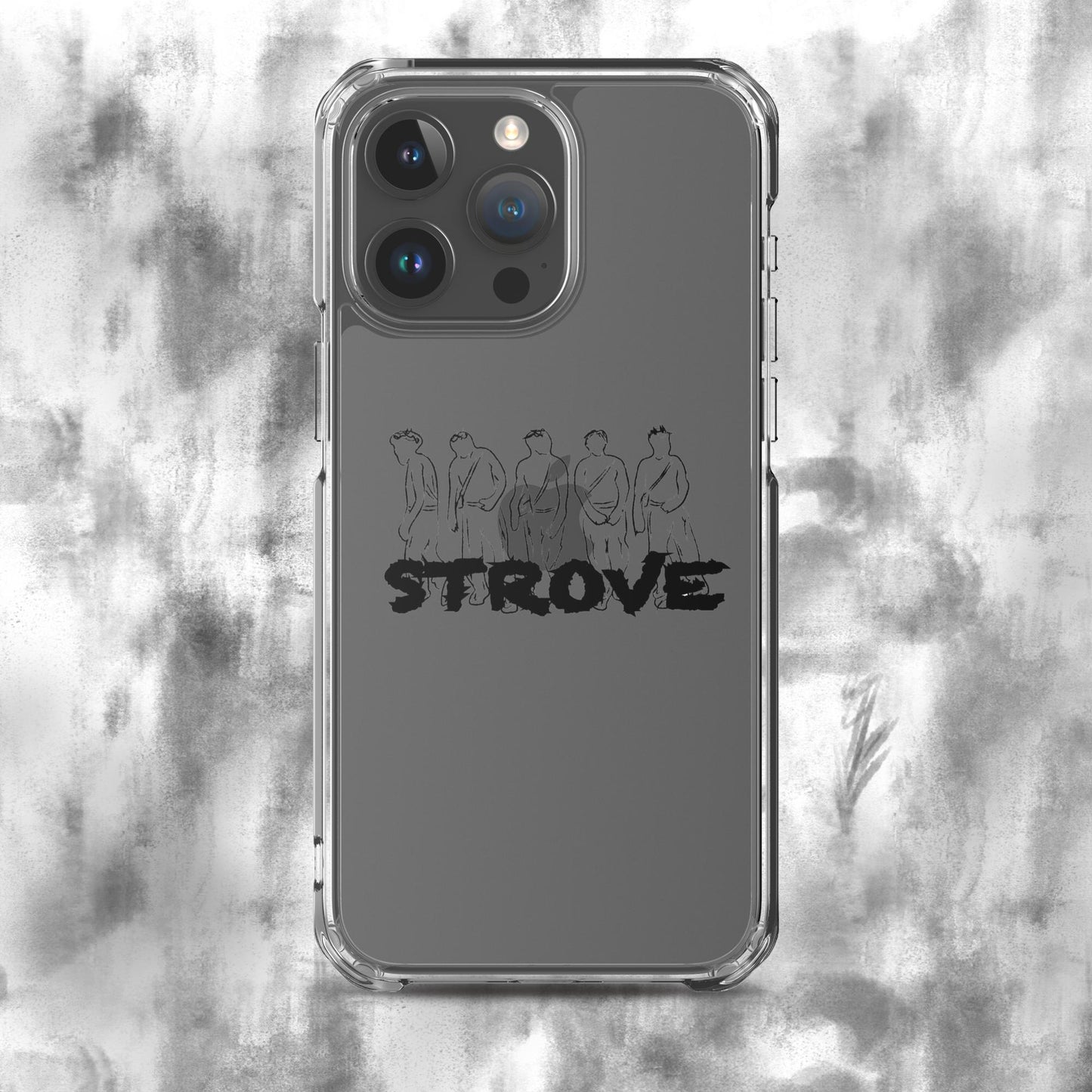 iPhone Case - Clear Black