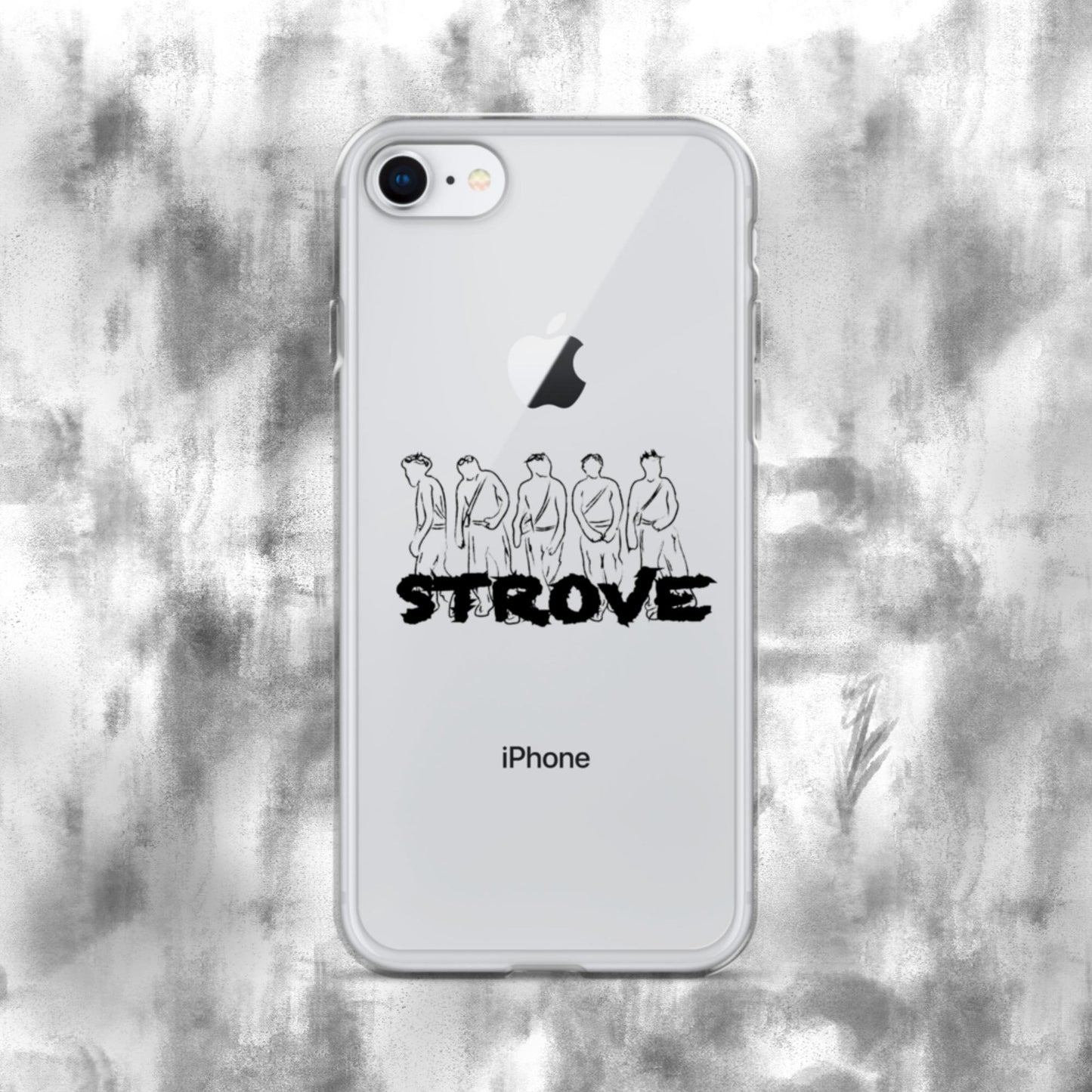 iPhone Case - Clear Black