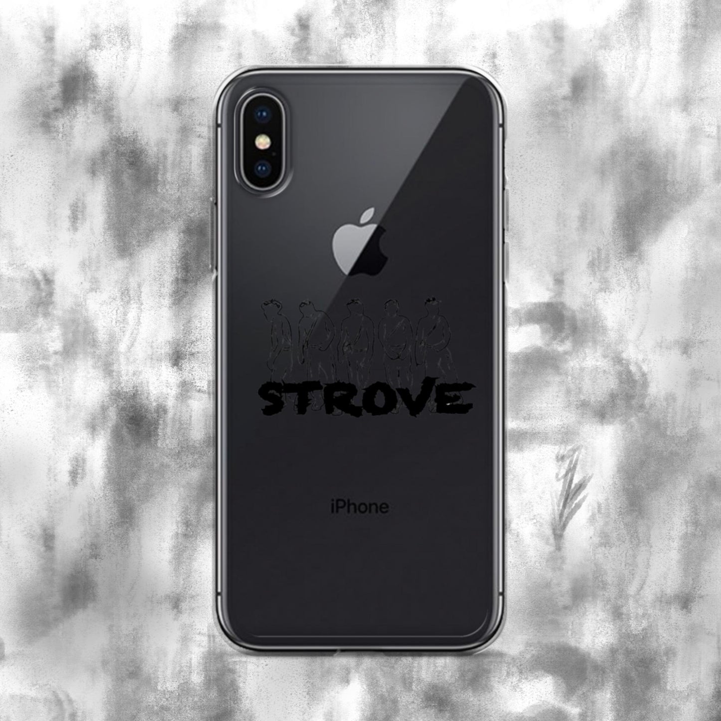 iPhone Case - Clear Black