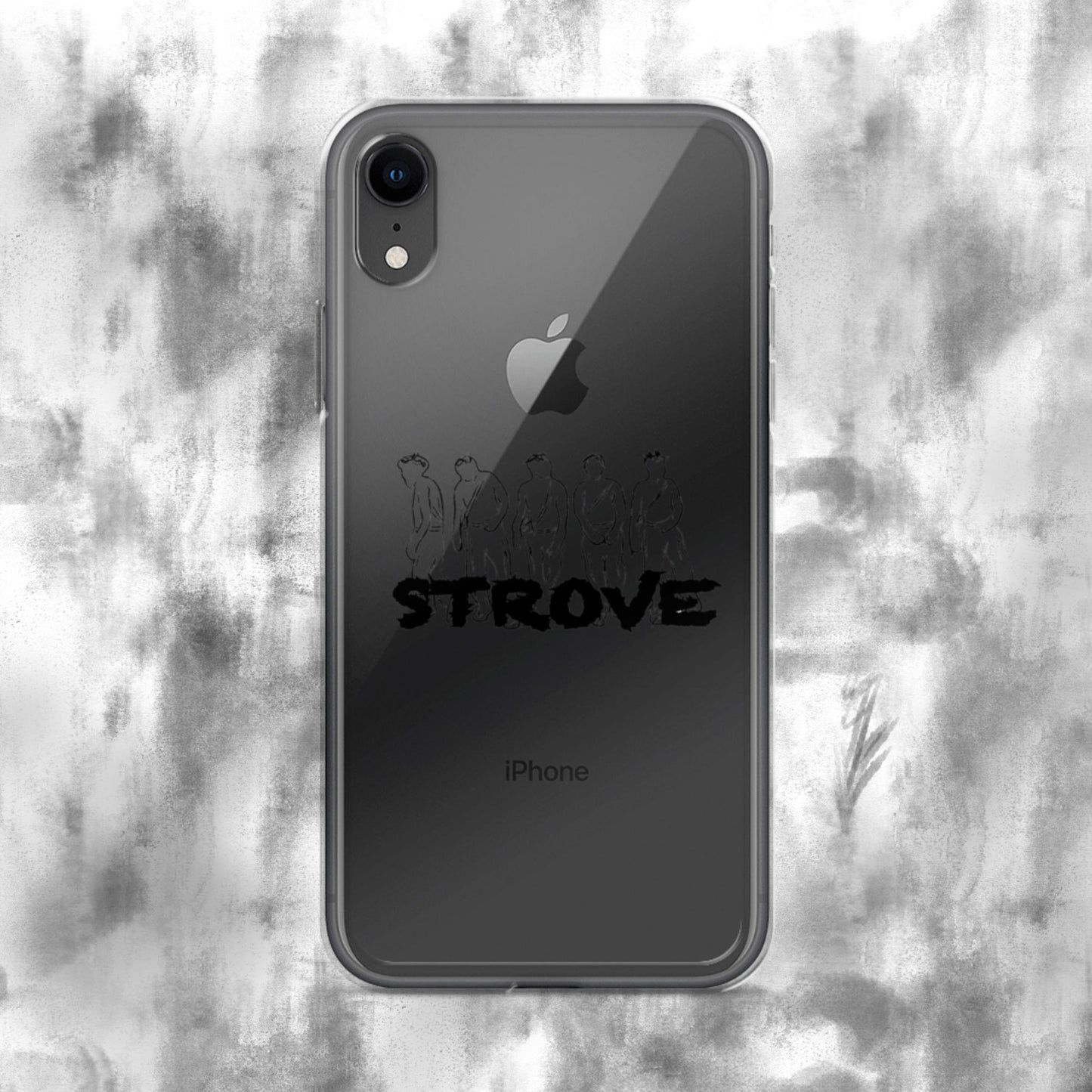 iPhone Case - Clear Black